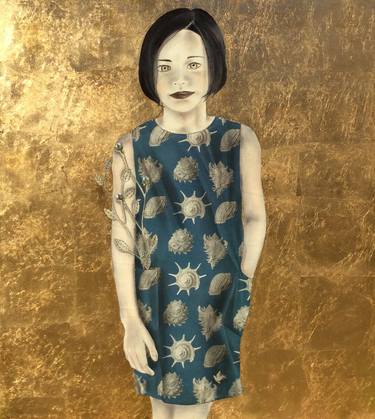 Original Figurative Children Mixed Media by Marzia Roversi