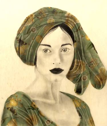 Original Figurative Women Mixed Media by Marzia Roversi