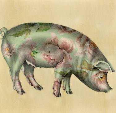 Original Figurative Animal Drawings by Marzia Roversi