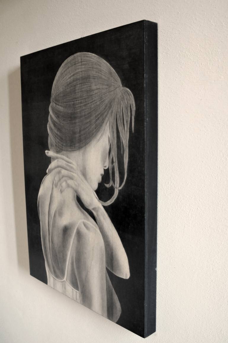 Original Figurative Women Drawing by Marzia Roversi