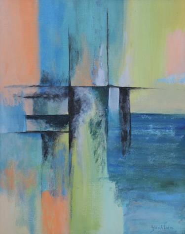 Original Abstract Paintings by YASHLEEN WARAICH Sapphire Studio Art