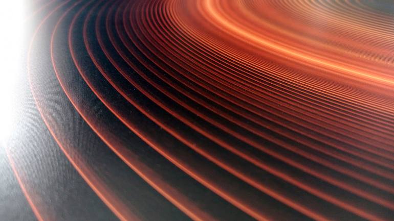 Original Abstract Geometric Printmaking by Manu Martín