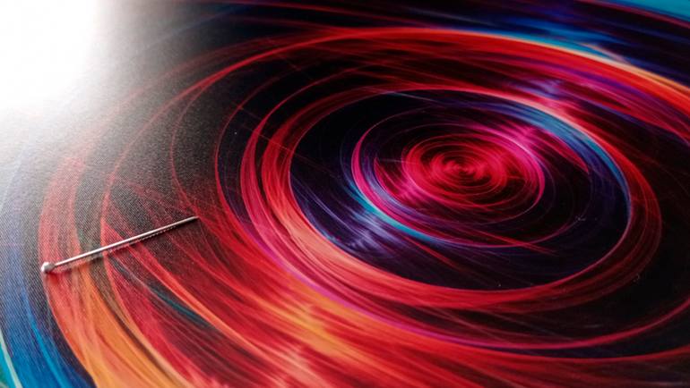 Original Abstract Geometric Digital by Manu Martín