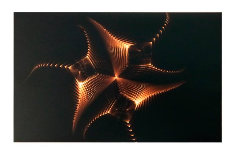Original Abstract Geometric Digital by Manu Martín