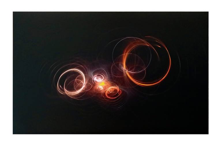 Original Abstract Geometric Digital by Manu Martín