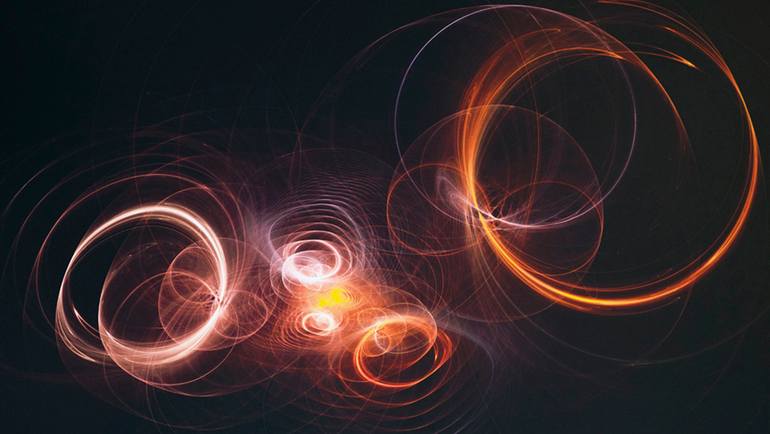 Original Abstract Geometric Digital by Manu Martín