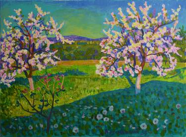 Apple trees in spring thumb
