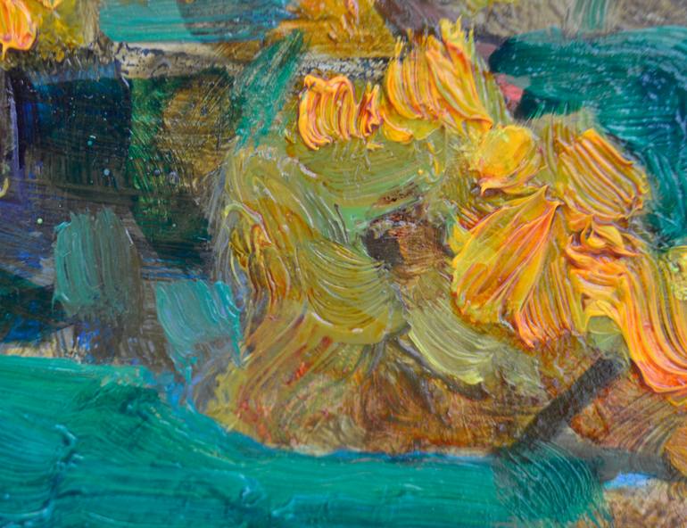 Original Expressionism Landscape Painting by Mykola Kozlovskyi