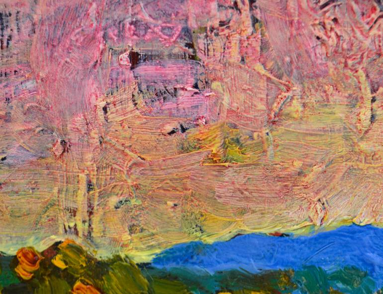 Original Expressionism Landscape Painting by Mykola Kozlovskyi