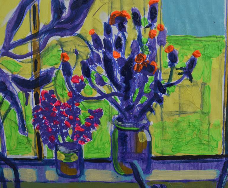 Original Fauvism Still Life Painting by Mykola Kozlovskyi