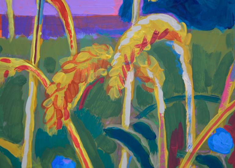 Original Expressionism Landscape Painting by Mykola Kozlovskyi
