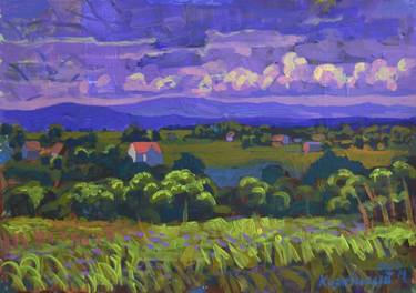 Original Fine Art Landscape Paintings by Mykola Kozlovskyi