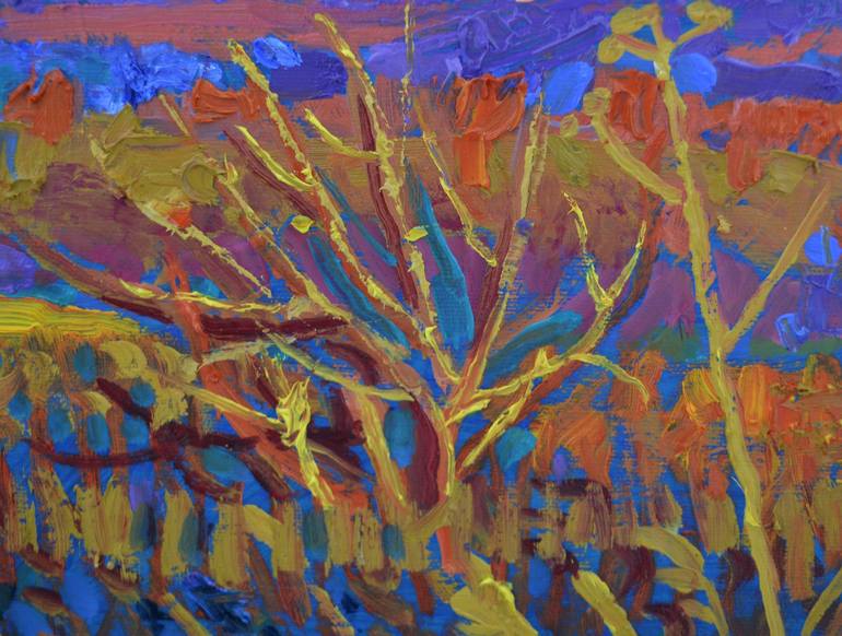 Original Fauvism Landscape Painting by Mykola Kozlovskyi