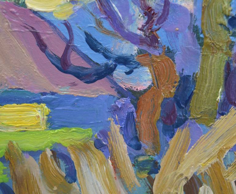 Original Fauvism Landscape Painting by Mykola Kozlovskyi