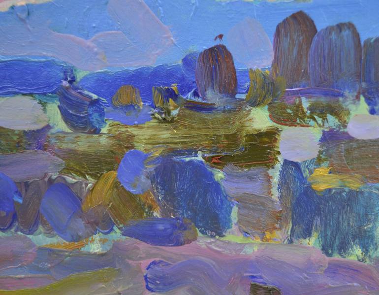 Original Fauvism Landscape Painting by Mykola Kozlovskyi