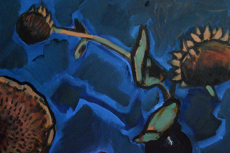 Original Abstract Expressionism Still Life Painting by Mykola Kozlovskyi