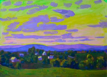 Original Fauvism Landscape Paintings by Mykola Kozlovskyi