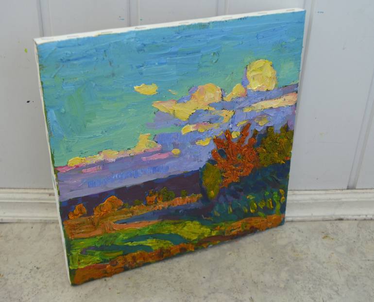 Original Fauvism Landscape Painting by Mykola Kozlovskyi