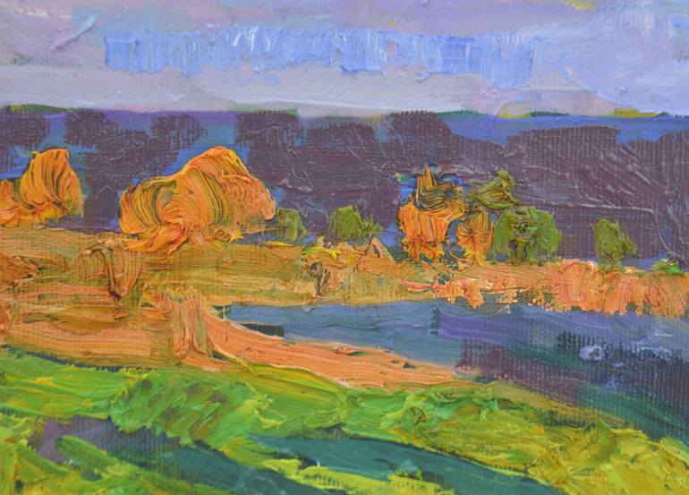 Original Fauvism Landscape Painting by Mykola Kozlovskyi