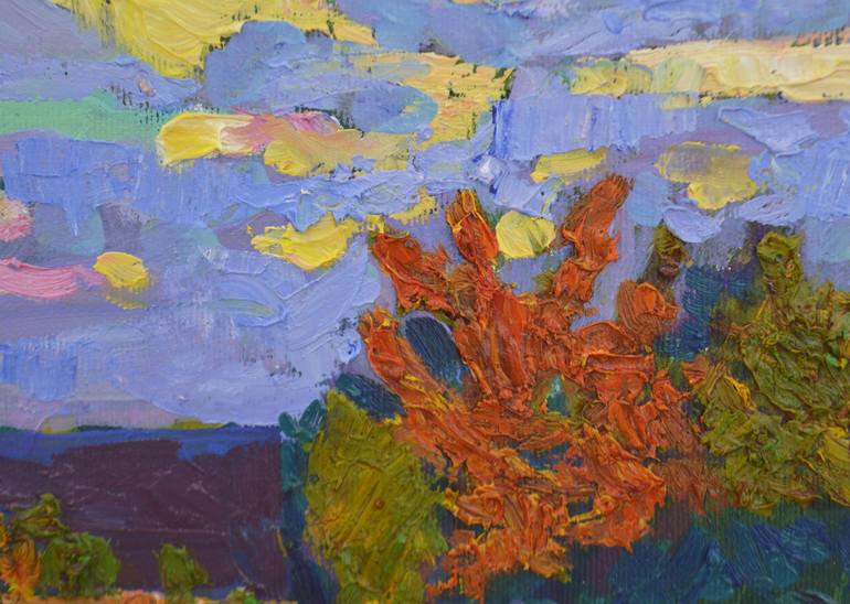 Original Fauvism Landscape Painting by Mykola Kozlovskyi