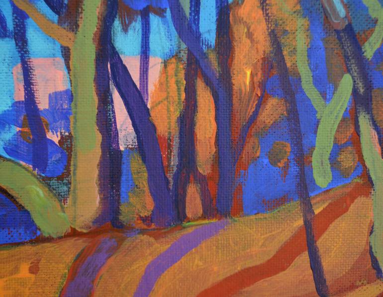 Original Fauvism Landscape Painting by Mykola Kozlovskyi