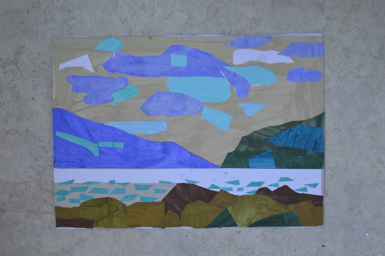 Original Expressionism Landscape Painting by Mykola Kozlovskyi