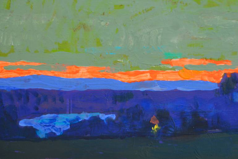 Original Expressionism Landscape Painting by Mykola Kozlovskyi