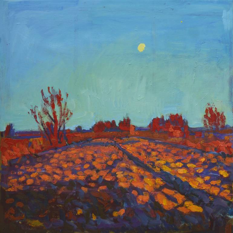 Print of Expressionism Landscape Paintings by Mykola Kozlovskyi