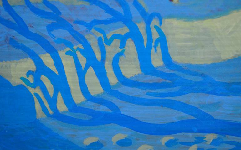 Original Expressionism Landscape Painting by Mykola Kozlovskyi