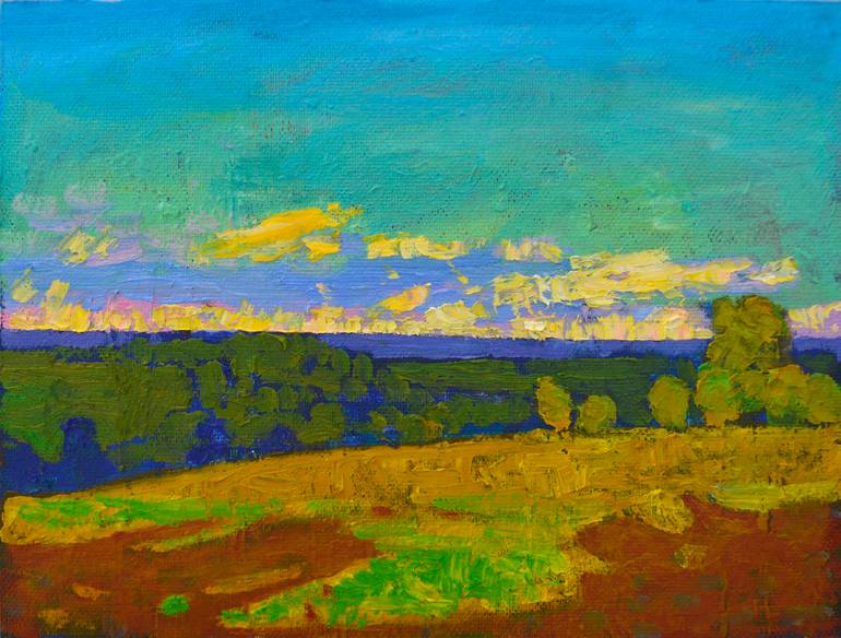 Print of Fauvism Landscape Paintings by Mykola Kozlovskyi