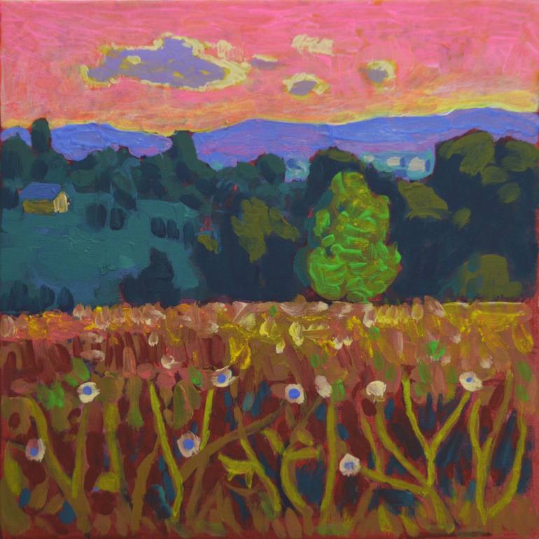 Print of Fauvism Landscape Paintings by Mykola Kozlovskyi