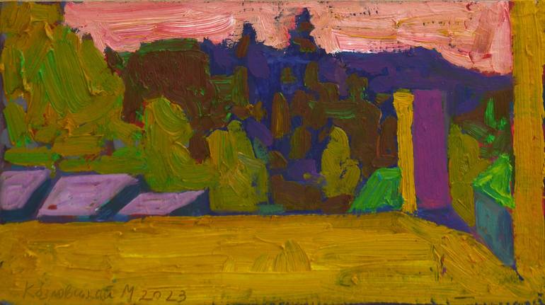Print of Expressionism Landscape Paintings by Mykola Kozlovskyi