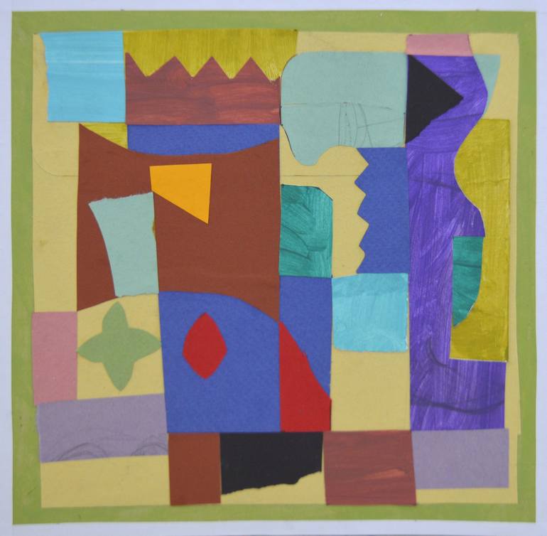 Print of Abstract Expressionism Abstract Collage by Mykola Kozlovskyi