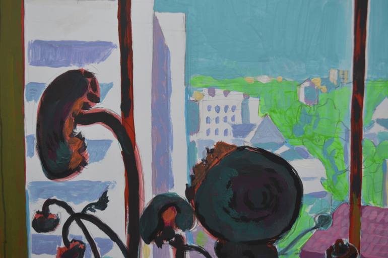 Original Expressionism Still Life Painting by Mykola Kozlovskyi