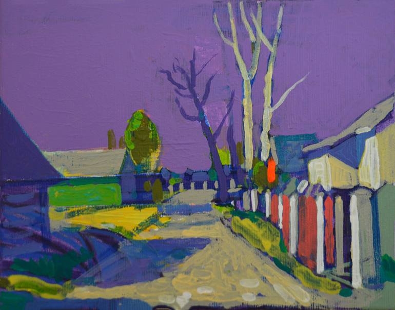 Print of Expressionism Landscape Paintings by Mykola Kozlovskyi