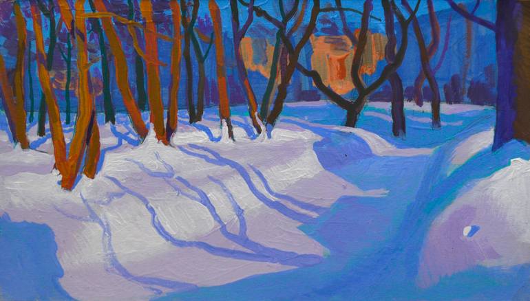 Print of Impressionism Landscape Paintings by Mykola Kozlovskyi