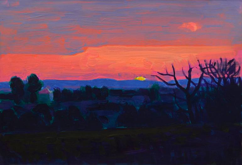 Print of Fauvism Landscape Paintings by Mykola Kozlovskyi