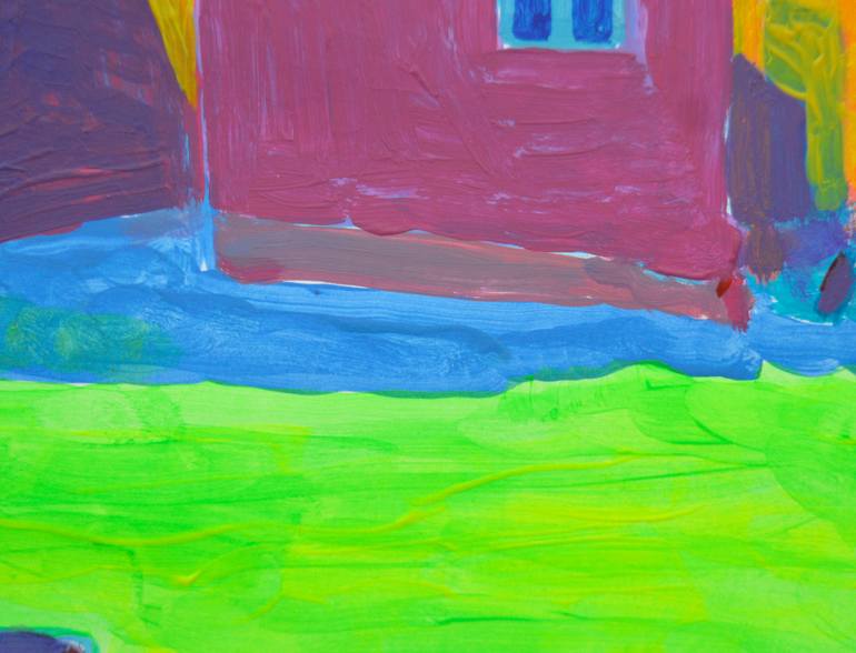 Original Fauvism Landscape Painting by Mykola Kozlovskyi