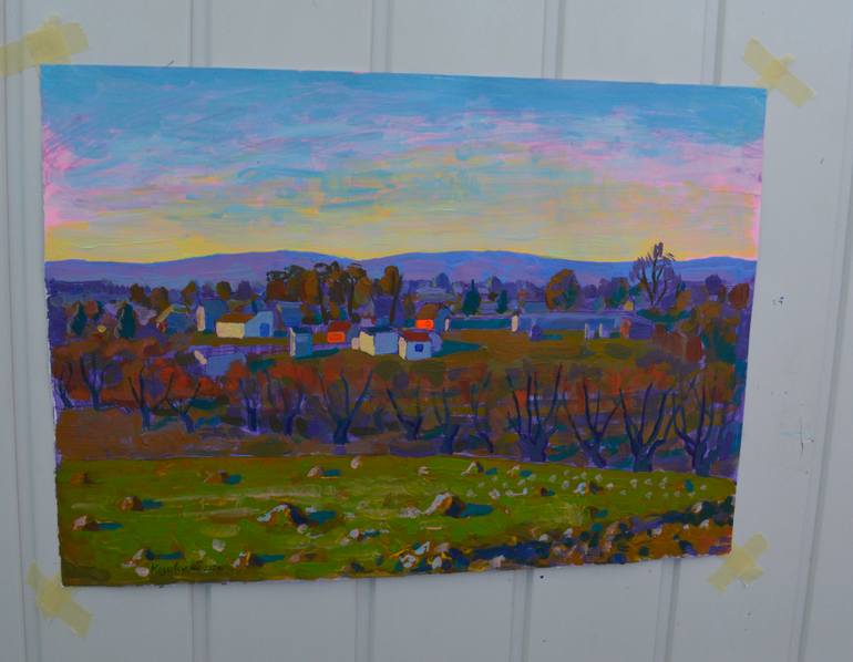 Original Fauvism Landscape Painting by Mykola Kozlovskyi