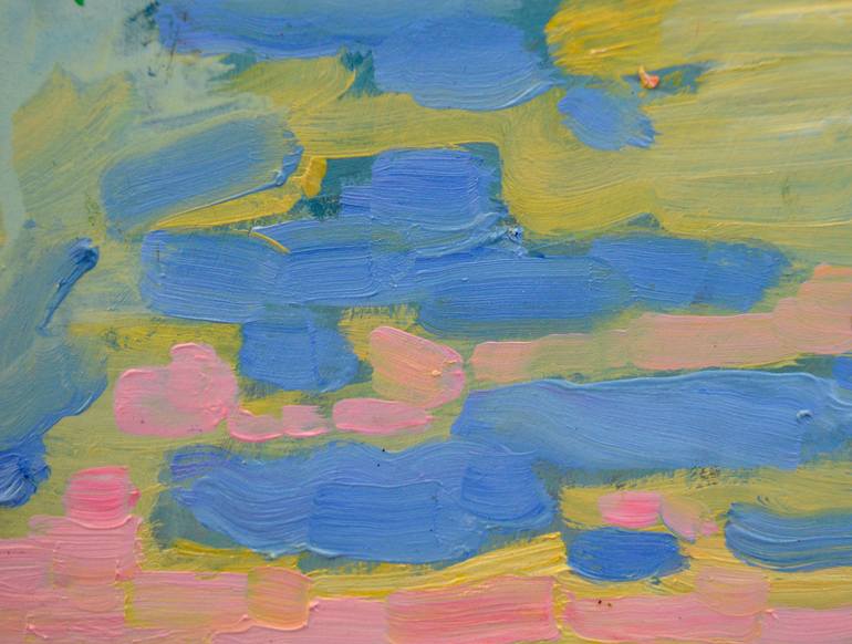 Original Expressionism Landscape Painting by Mykola Kozlovskyi