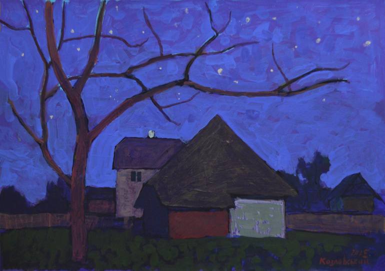 Print of Expressionism Landscape Paintings by Mykola Kozlovskyi