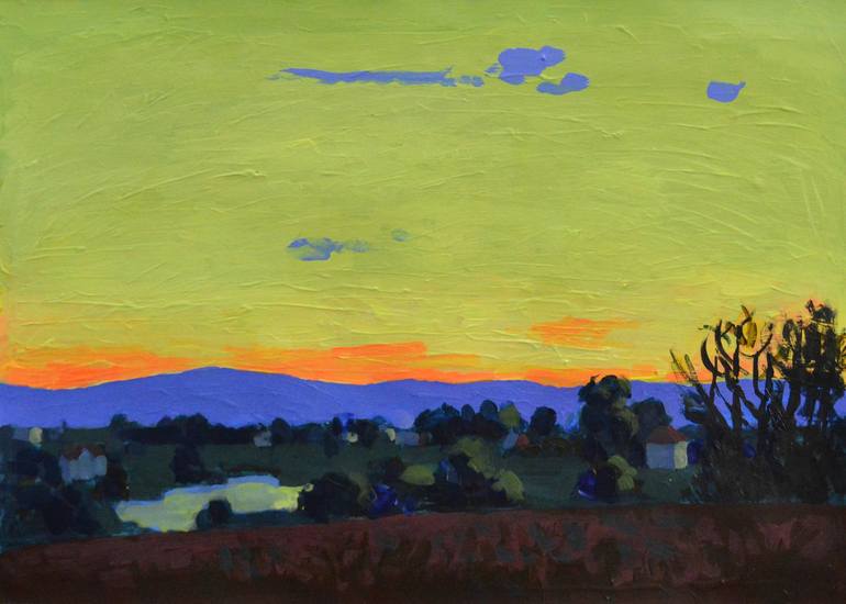 Print of Impressionism Landscape Paintings by Mykola Kozlovskyi