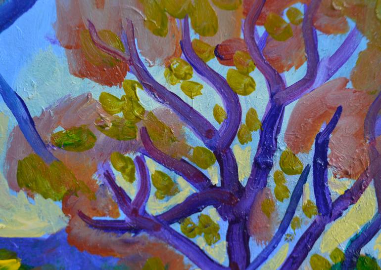 Original Fauvism Landscape Painting by Mykola Kozlovskyi