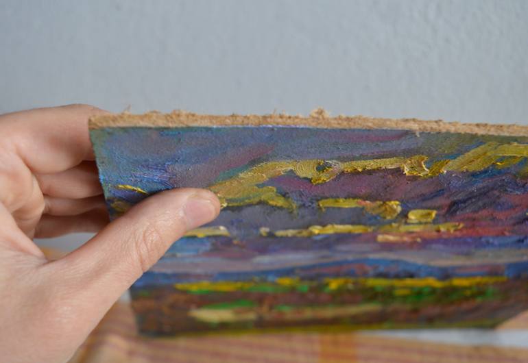 Original Expressionism Landscape Painting by Mykola Kozlovskyi