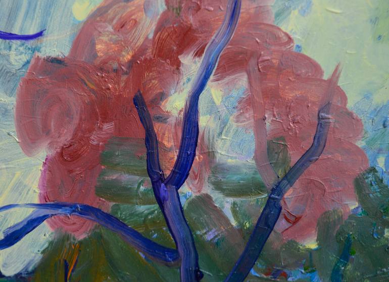 Original Expressionism Landscape Painting by Mykola Kozlovskyi