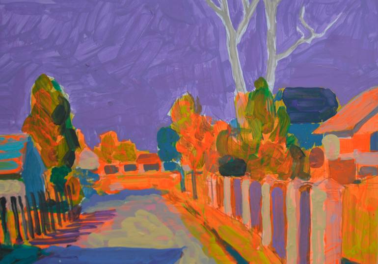 Original Contemporary Landscape Painting by Mykola Kozlovskyi