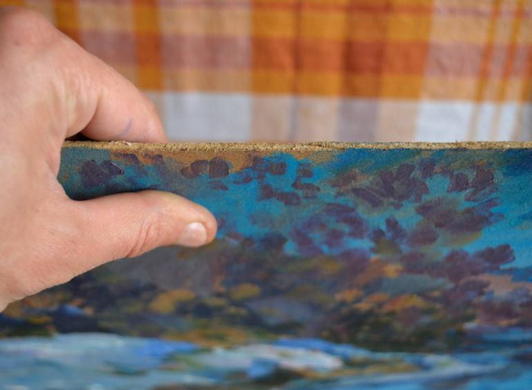 Original Expressionism Landscape Painting by Mykola Kozlovskyi