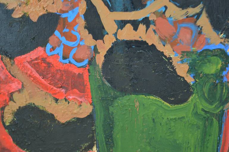 Original Abstract Expressionism Still Life Painting by Mykola Kozlovskyi