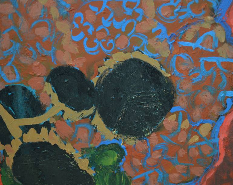 Original Abstract Expressionism Still Life Painting by Mykola Kozlovskyi