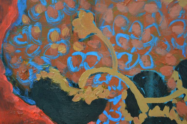 Original Abstract Expressionism Still Life Painting by Mykola Kozlovskyi
